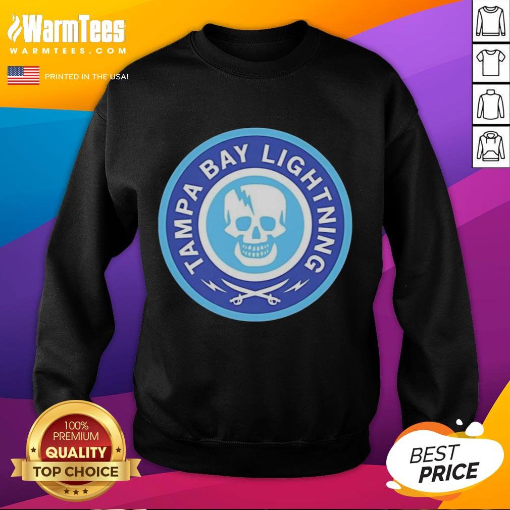 Awesome Tampa Bay Lighting 2026 Skull Logo T-Shirt - Image 5