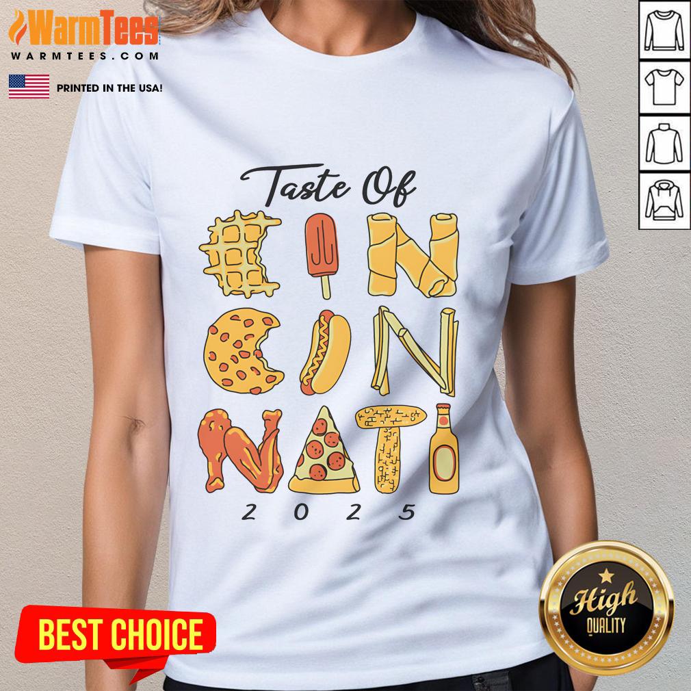 Awesome Taste Of Cincinnati 2025 T-Shirt - Image 5