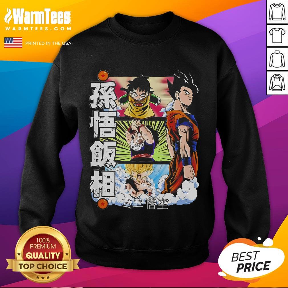 Awesome The Ages Of Gohan Dragon Ball Z Cartoon T-Shirt - Image 5