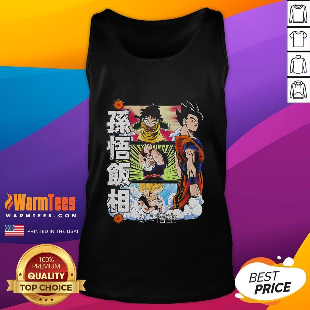 Awesome The Ages Of Gohan Dragon Ball Z Cartoon T-Shirt - Image 4