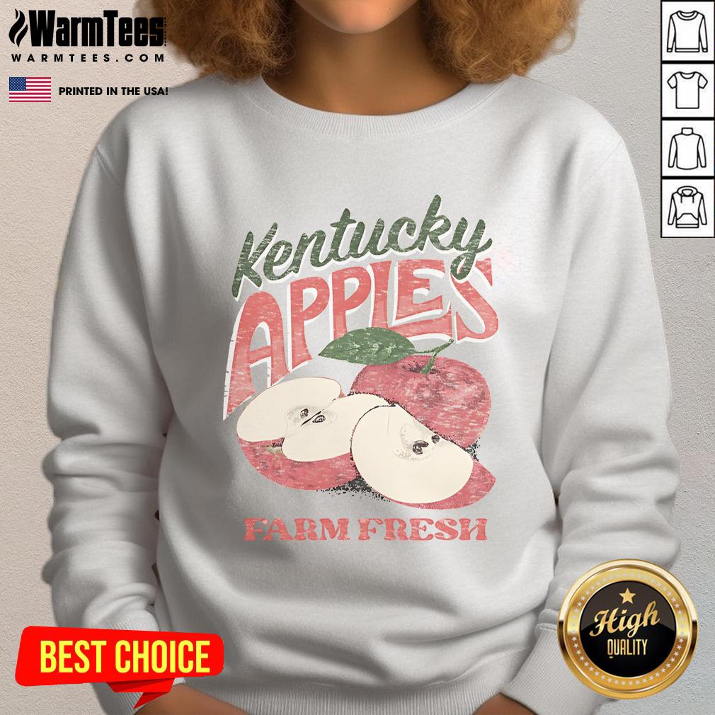 Awesome The Farm Fresh Kentucky Apples T-Shirt - Image 5