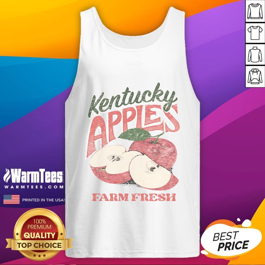 Awesome The Farm Fresh Kentucky Apples T-Shirt - Image 4