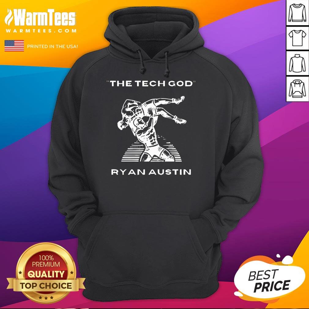 Awesome The Tech God Ryan Austin T-Shirt - Image 3