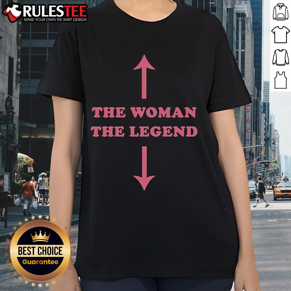 Awesome The Woman The Legend T-Shirt - Image 3