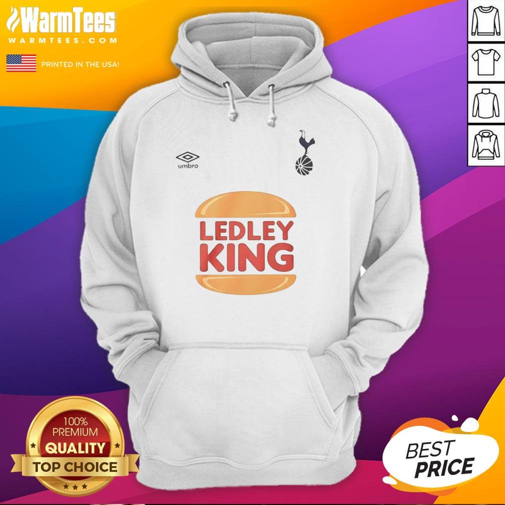 Awesome Tottenham Hotspur X Ledley King Hamburger T-Shirt - Image 5