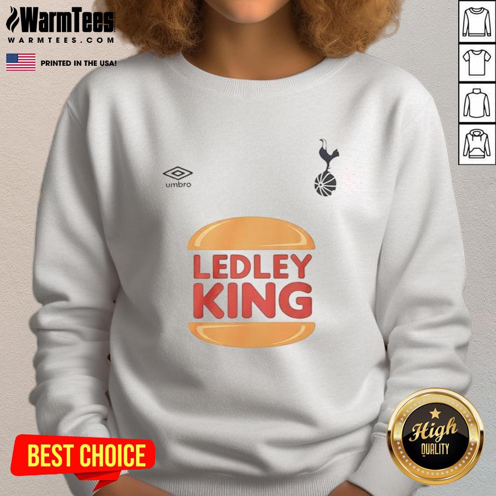 Awesome Tottenham Hotspur X Ledley King Hamburger T-Shirt - Image 6