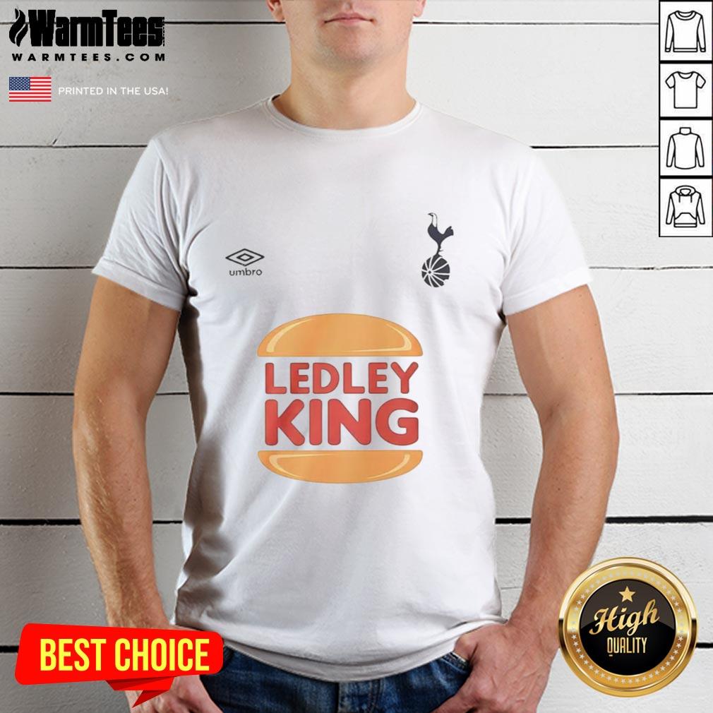Awesome Tottenham Hotspur X Ledley King Hamburger T-Shirt