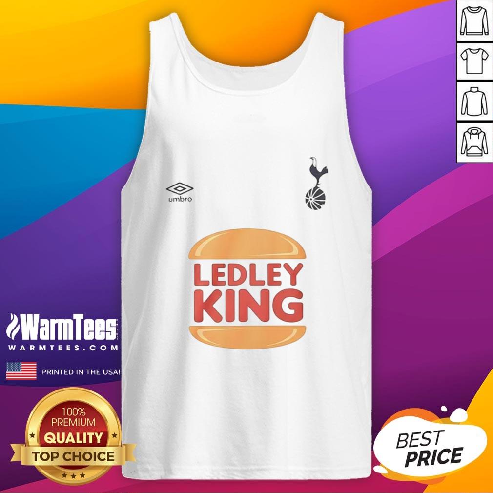 Awesome Tottenham Hotspur X Ledley King Hamburger T-Shirt - Image 4
