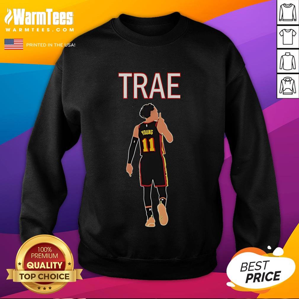 Awesome Trae Young Shhh Quiet Atlanta Hawks T-Shirt - Image 5