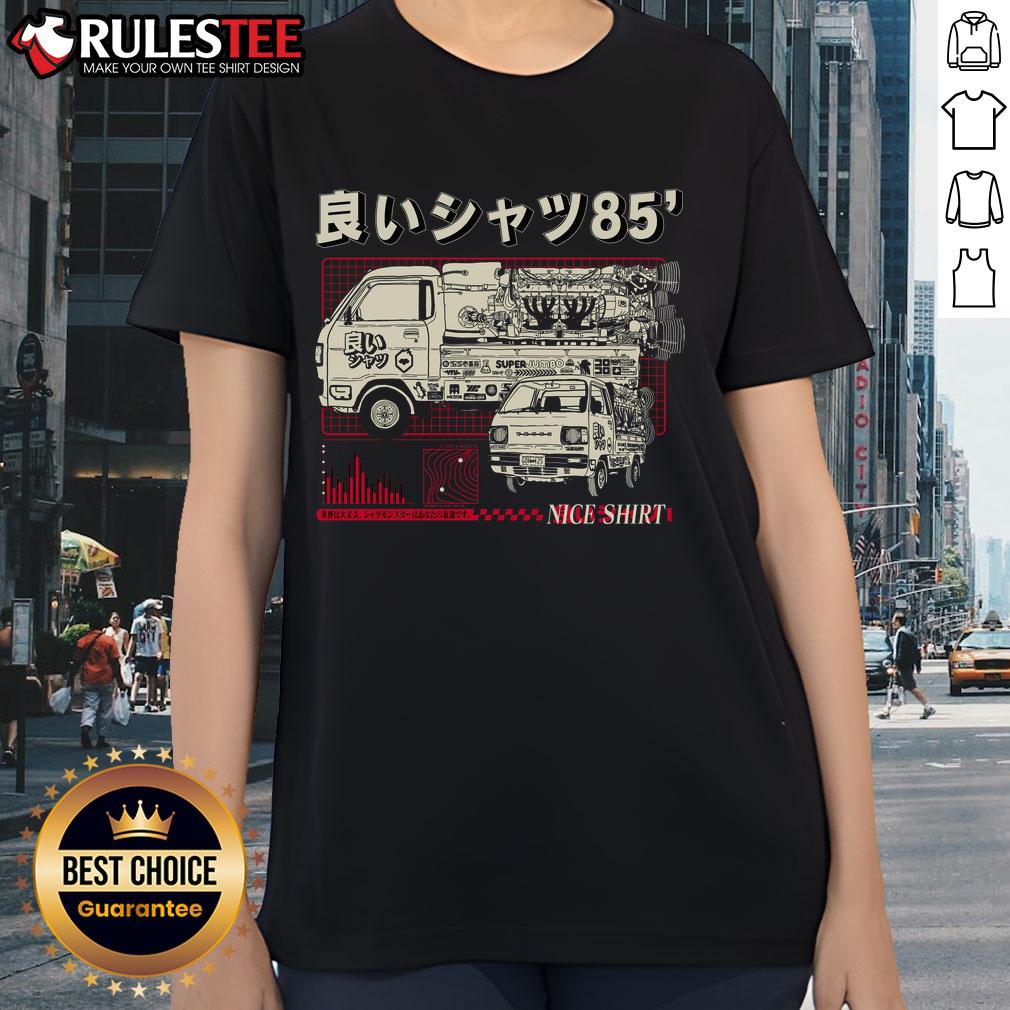 Awesome Truck-kun Rocket Nice Shirt 1985 T-Shirt - Image 3