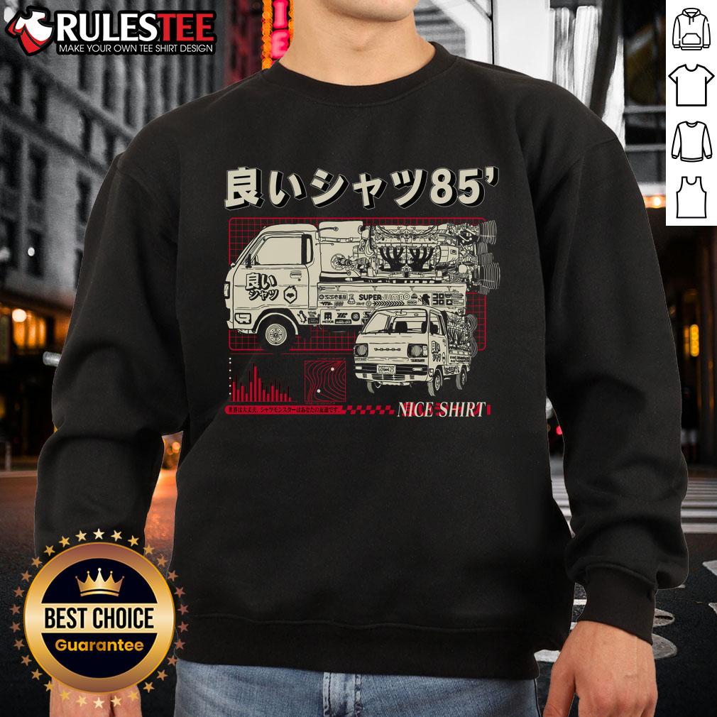 Awesome Truck-kun Rocket Nice Shirt 1985 T-Shirt - Image 5