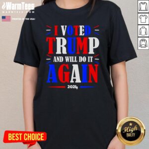 Alternative view of Awesome Trump 2024 Legacy Unwavering T-Shirt