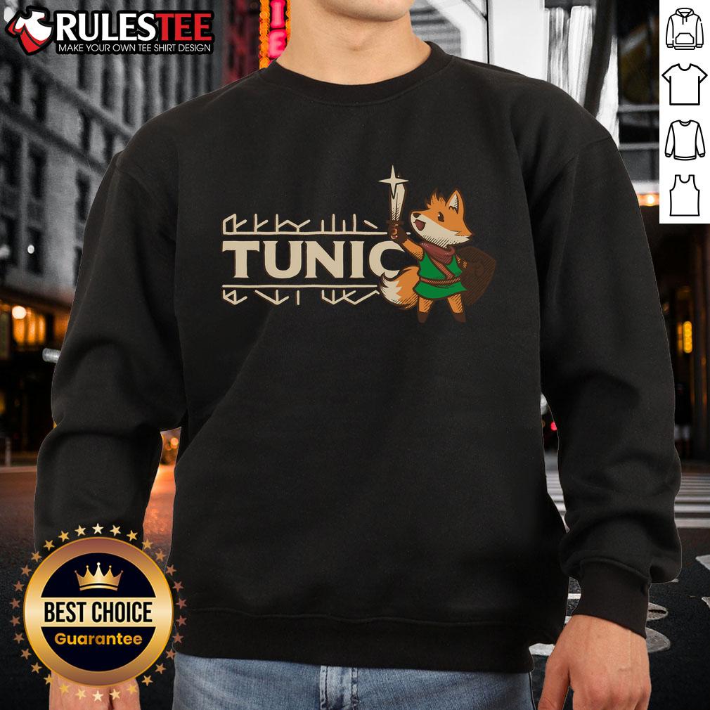 Awesome Tunic Fox Vintage Gamer T-Shirt - Image 5