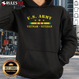 Alternative view of Awesome US Army Vietnam Veteran T-Shirt