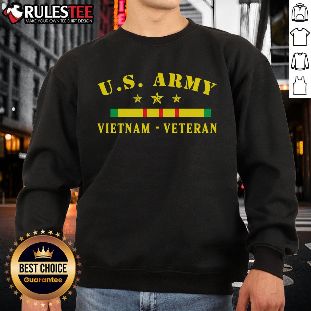 Awesome US Army Vietnam Veteran T-Shirt - Image 5