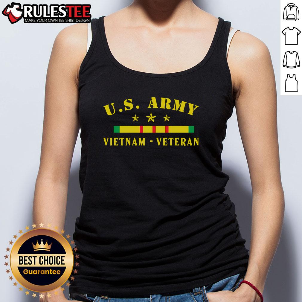 Awesome US Army Vietnam Veteran T-Shirt - Image 4
