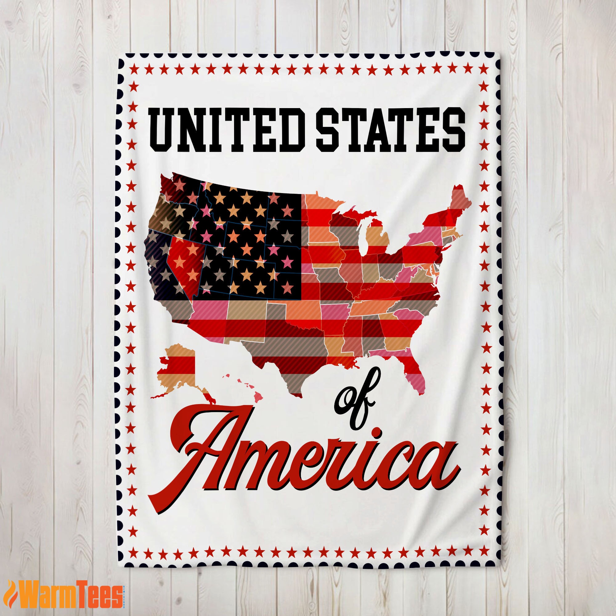 Awesome United States Of America Blanket Fleece Blanket