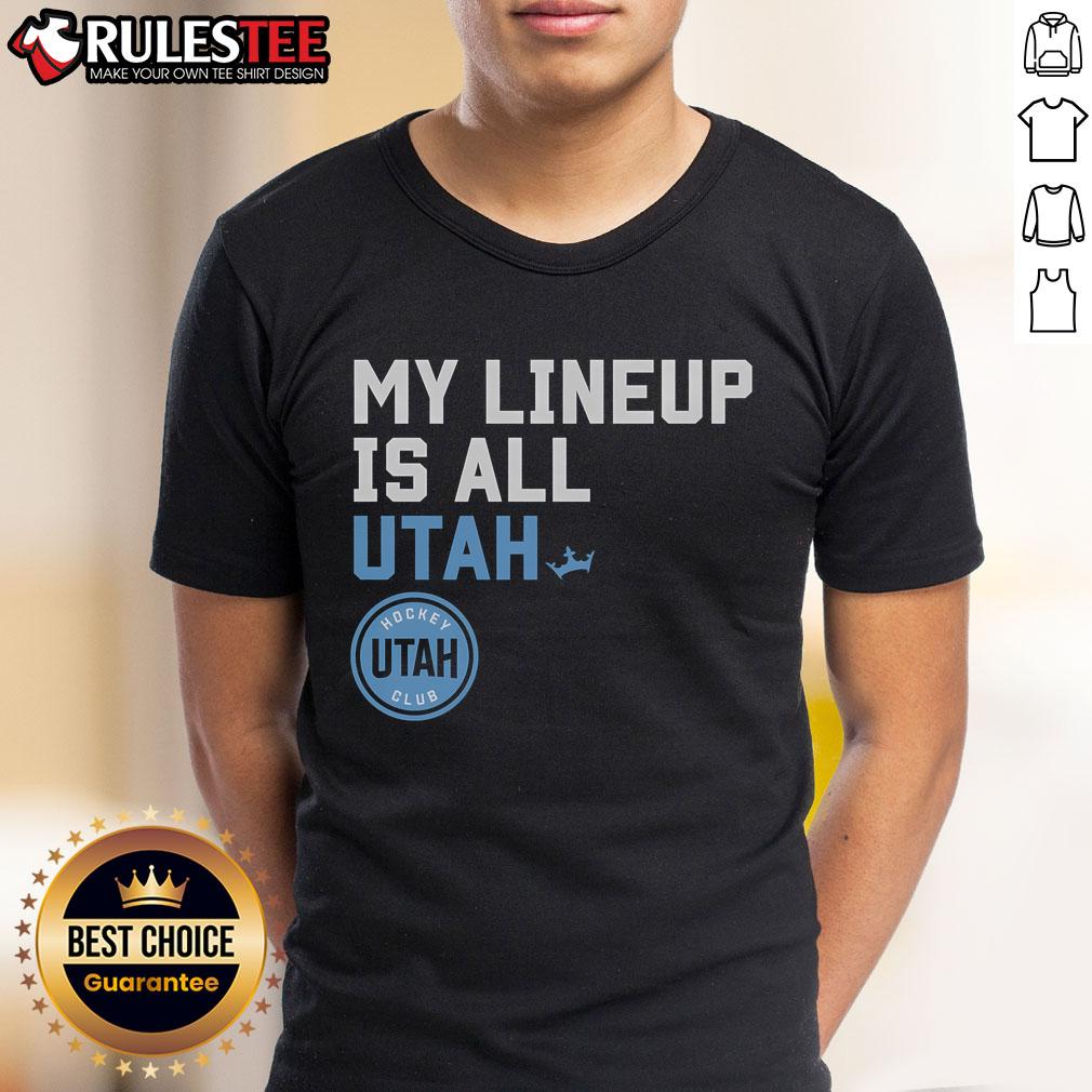 Awesome Utah Hockey Club My Lineup T-Shirt