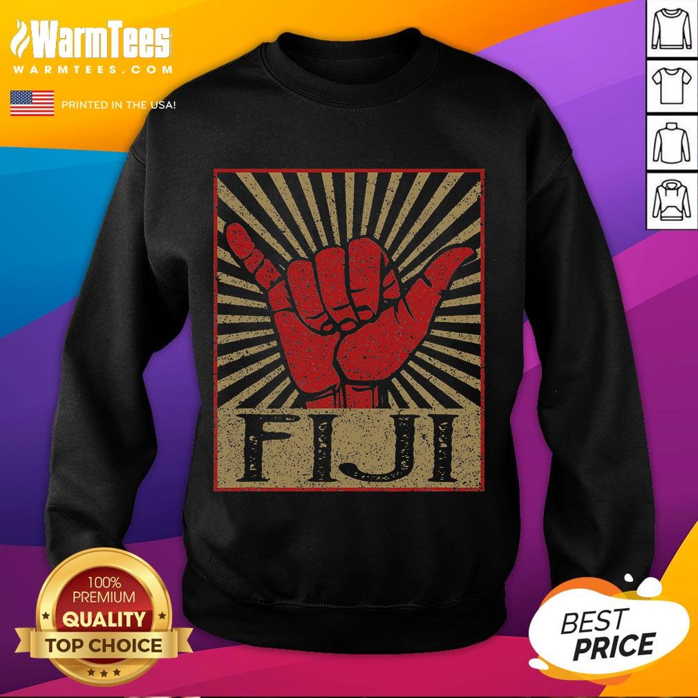 Awesome Vintage Fiji Island Surfer Retro T-Shirt - Image 5