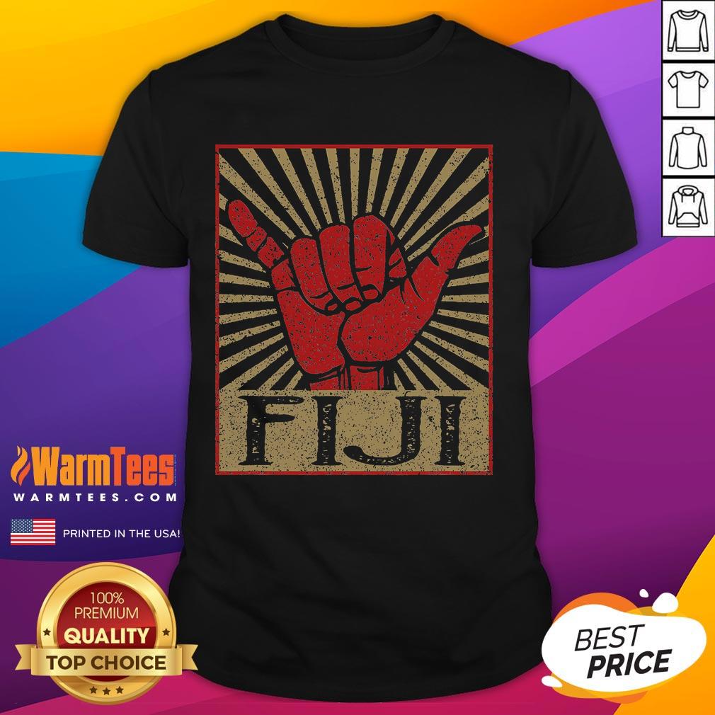 Awesome Vintage Fiji Island Surfer Retro T-Shirt