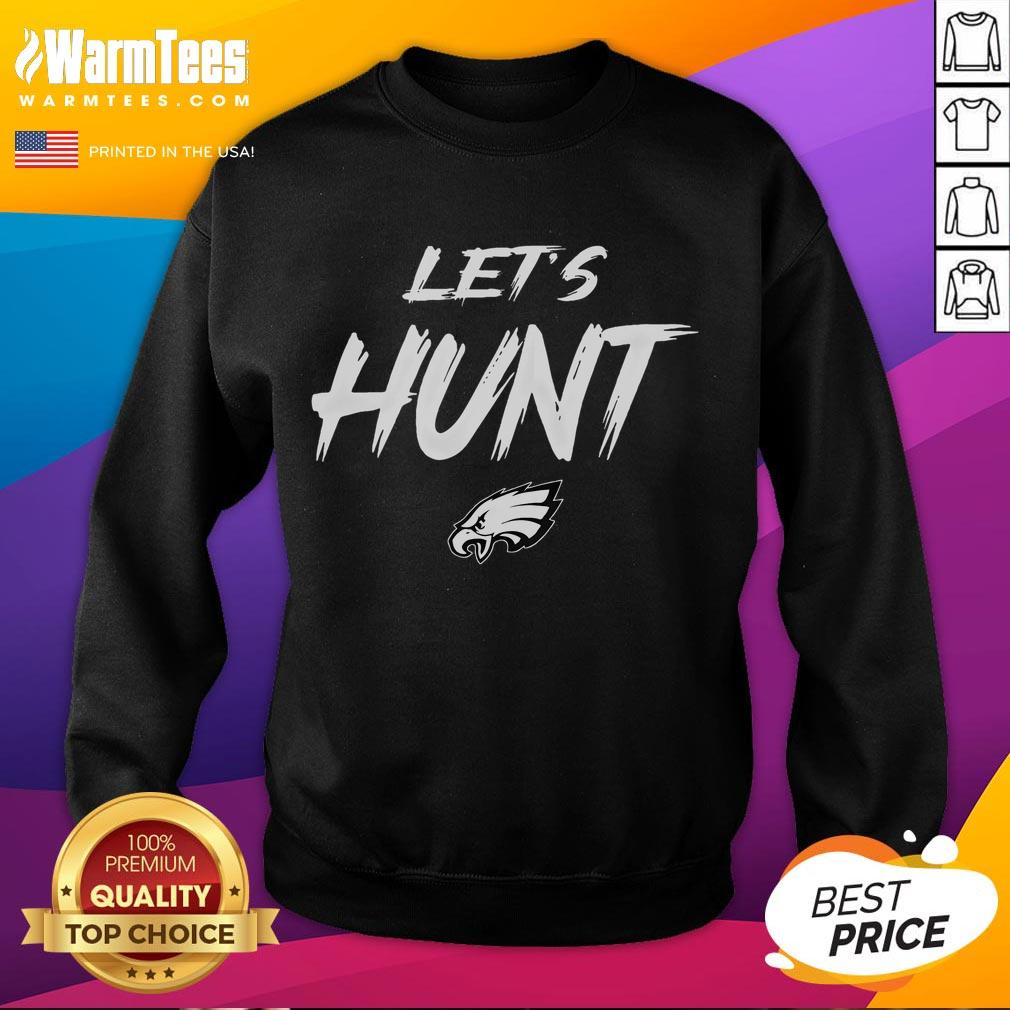 Awesome Vintage Let's Hunt Eagles T-Shirt - Image 5