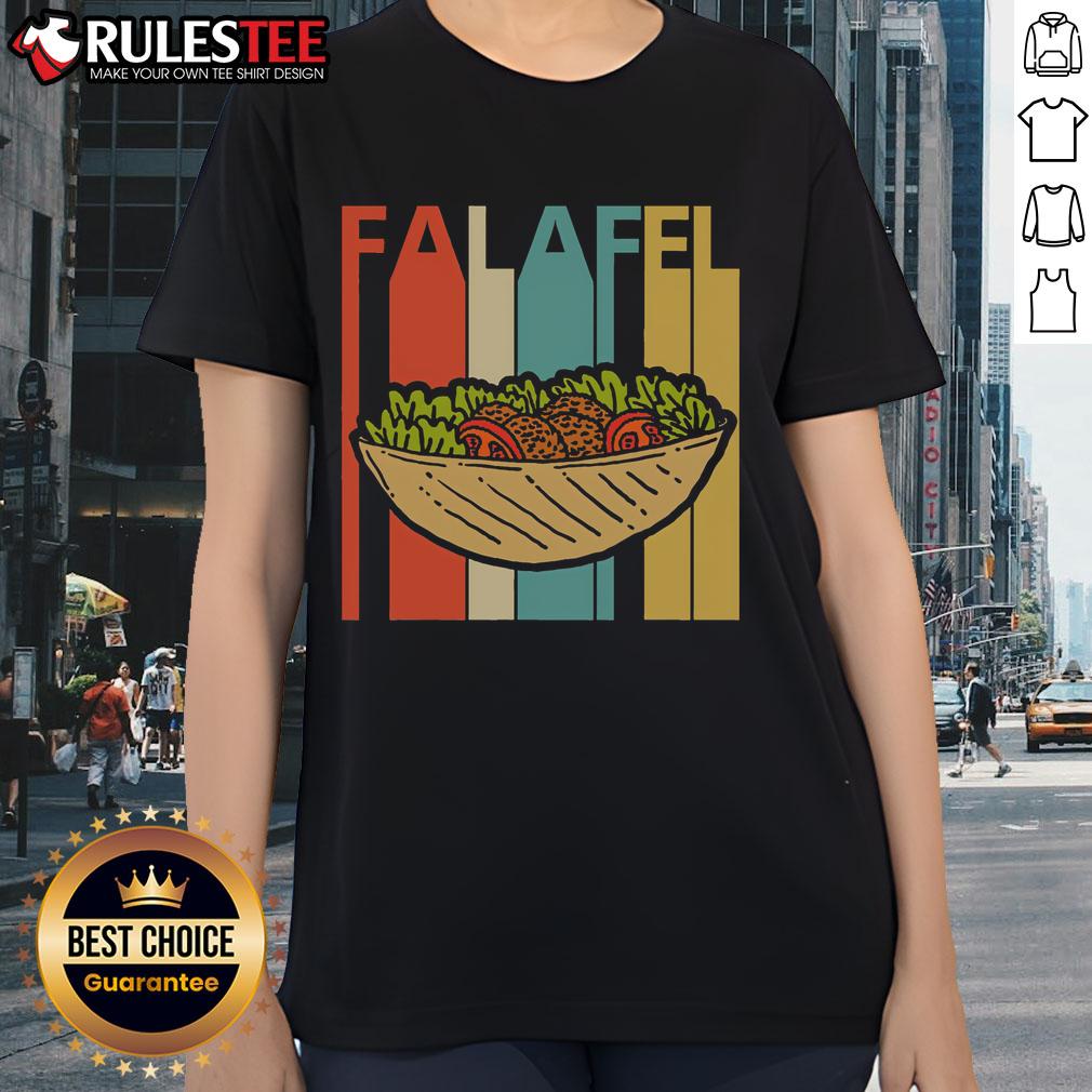 Awesome Vintage Retro Falafel T-Shirt - Image 3