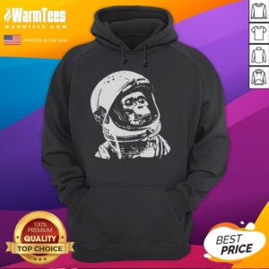 Alternative view of Awesome Vintage Space Travel Astronaut Monkey T-Shirt