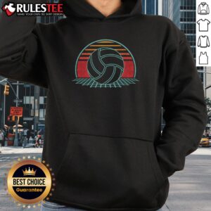 Alternative view of Awesome Volleyball Lover Retro Vintage 80s Style Player T-Shirt