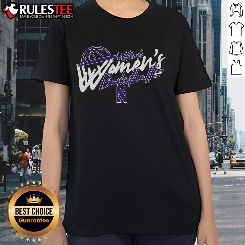 Awesome Wildcats Women's Basketball T-Shirt - Image 3