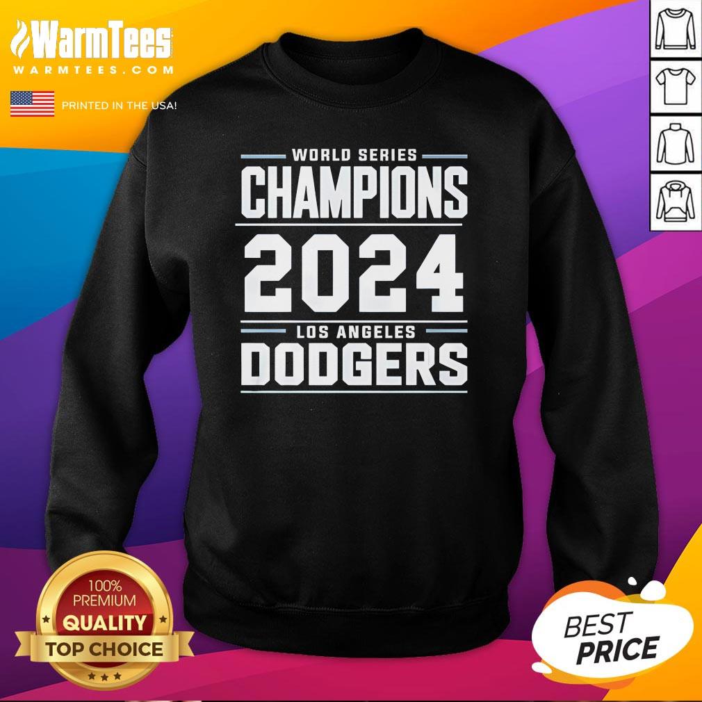 Awesome World Series Champion 2024 Los Angeles Dodgers T-Shirt - Image 4
