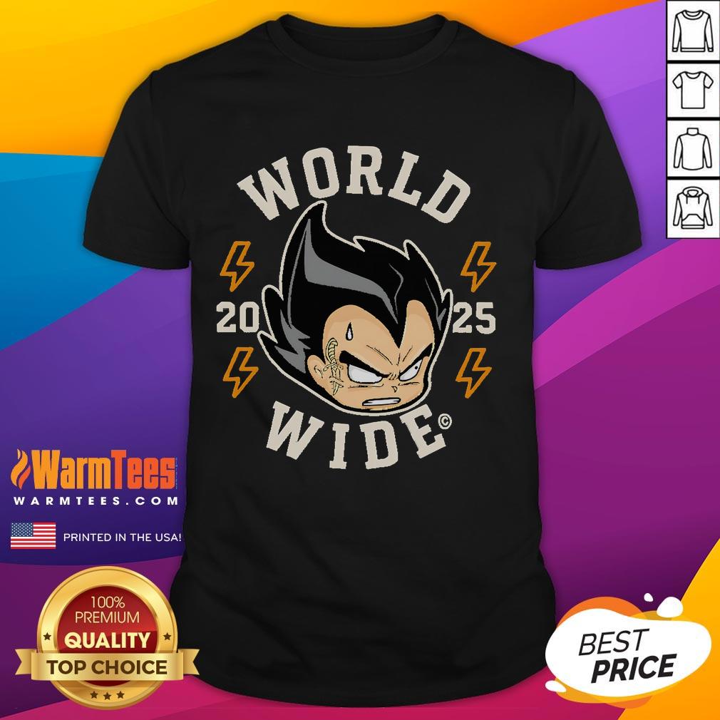 Awesome World Wide Vegeta 2025 T-Shirt