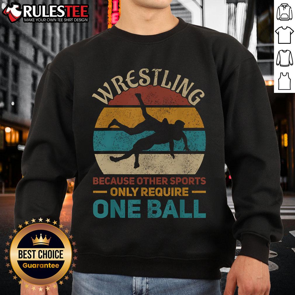 Awesome Wrestling Boy Wrestle Retro Wrestler T-Shirt - Image 5