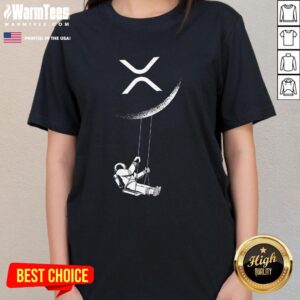 Alternative view of Awesome Xrp Moon Merch Cryptocurrency Crypto Currency Merchandise T-Shirt