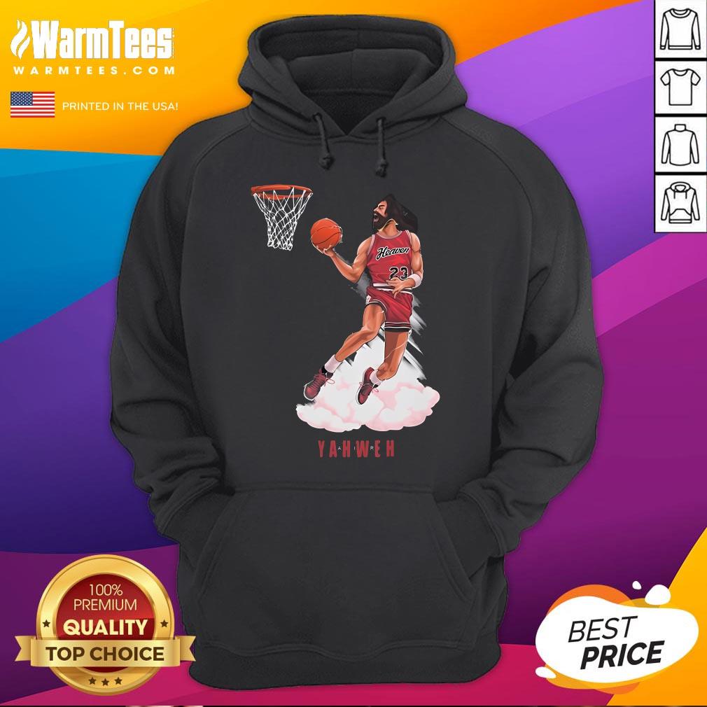 Awesome Yahweh Christian Jesus Basketball Vintage T-Shirt - Image 3