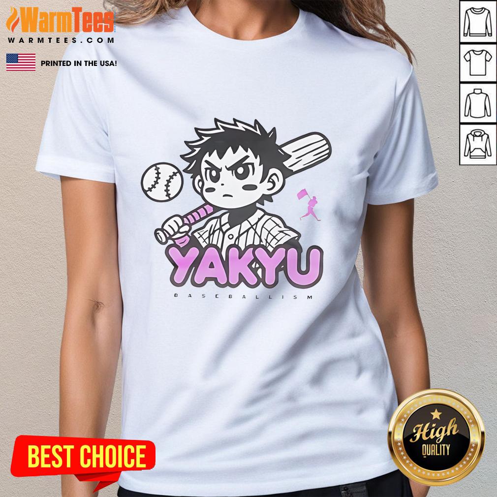Awesome Yakyu Anime Baseballism T-Shirt - Image 3