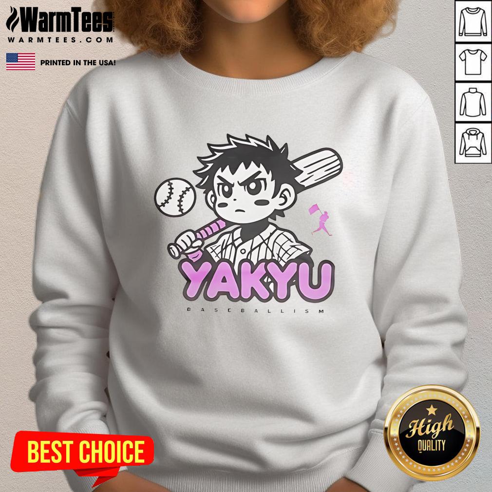 Awesome Yakyu Anime Baseballism T-Shirt - Image 5