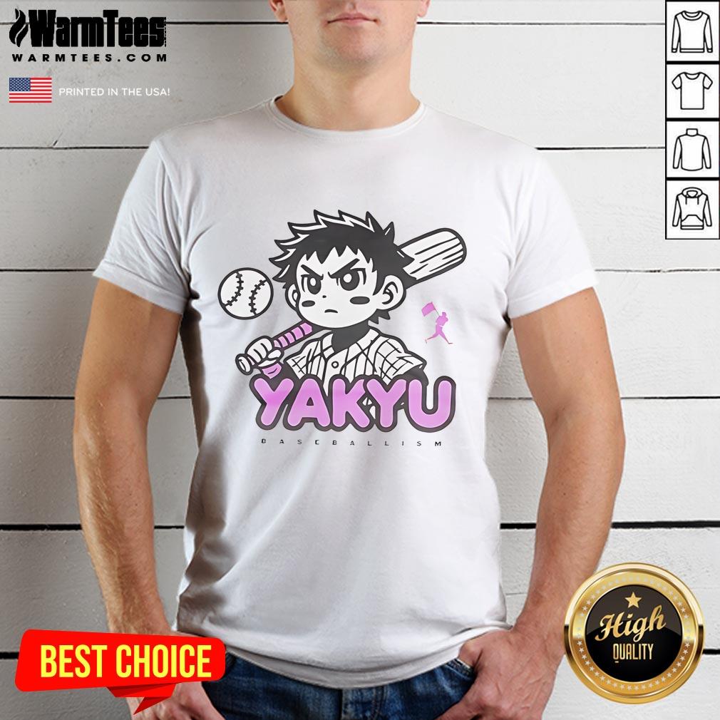 Awesome Yakyu Anime Baseballism T-Shirt
