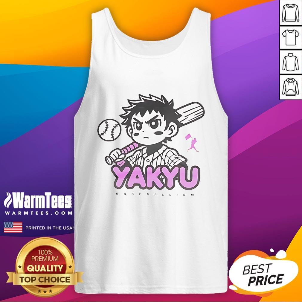 Awesome Yakyu Anime Baseballism T-Shirt - Image 4