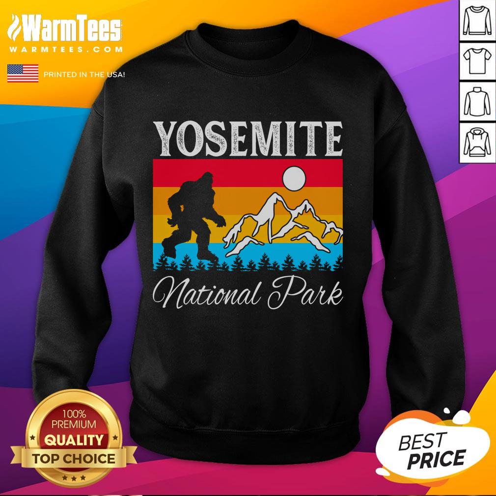 Awesome Yosemite National Park Bigfoot T-Shirt - Image 5