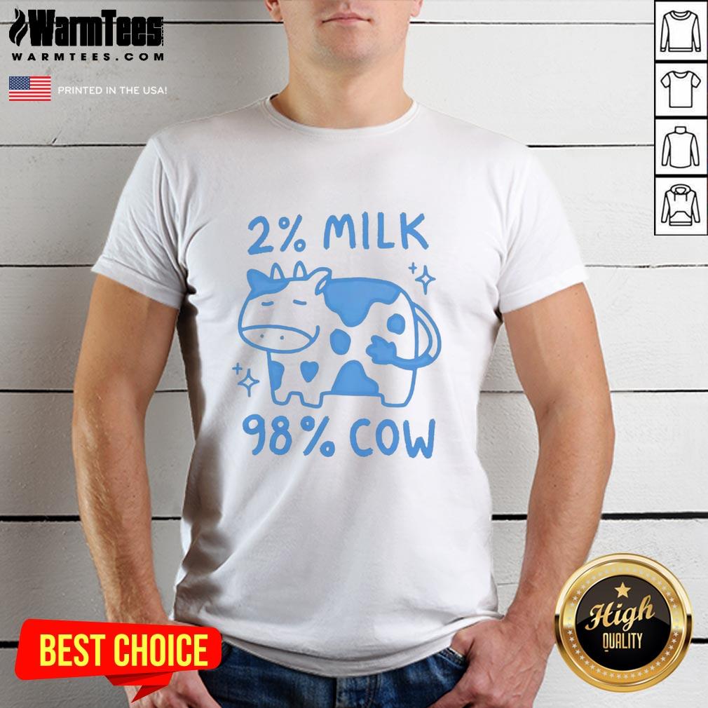 Cute 2 Percent Milk 98 Percent Cow T-Shirt