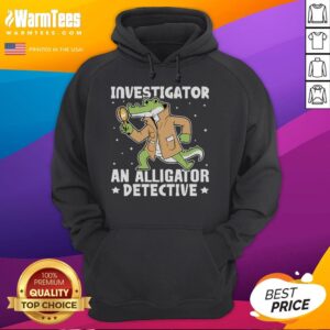 Alternative view of Cute Alligator Investigator An Alligator Detective T-Shirt