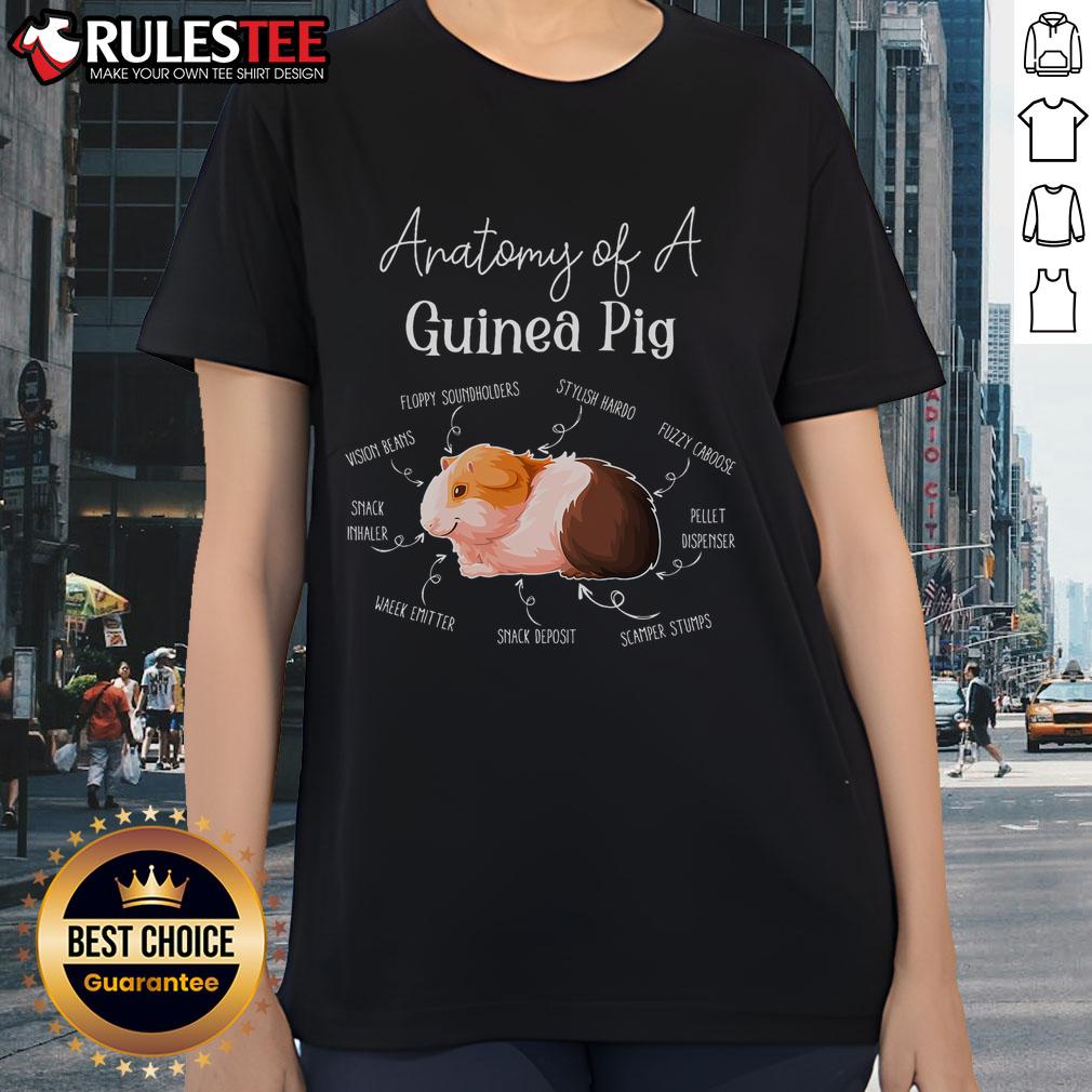 Cute Anatomy Of A Guinea Pig T-Shirt - Image 3