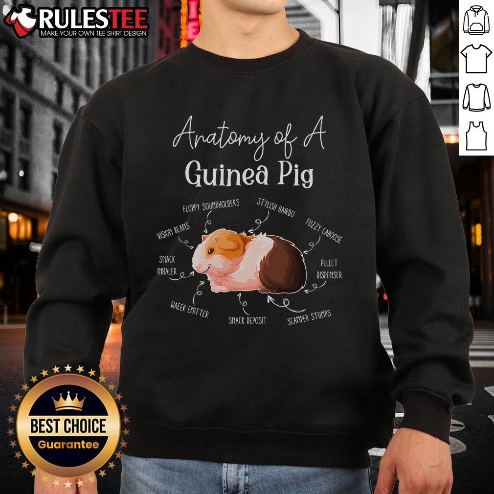 Cute Anatomy Of A Guinea Pig T-Shirt - Image 5