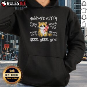 Alternative view of Cute Angry Cat Moody Annoyed Kitty T-Shirt