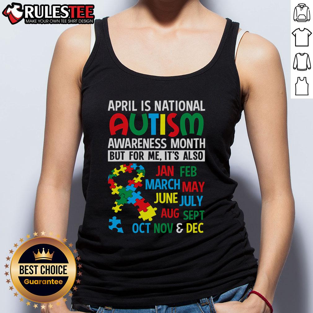 Cute April Is National Autism Awareness Month T-Shirt - Image 4