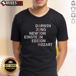 Cute Autism Darwin Jung Newton Einstein Edison Mozart T-Shirt