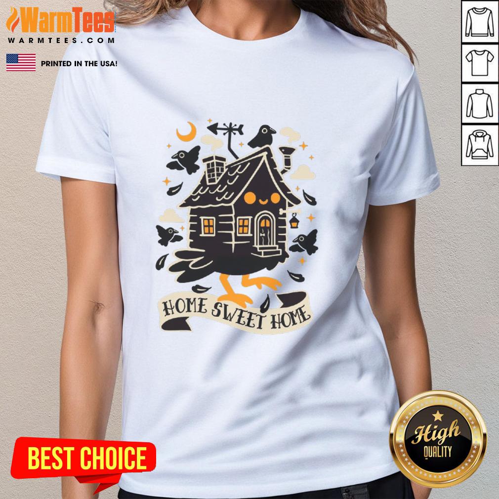 Cute Baba Yaga Sweet Home T-Shirt - Image 3
