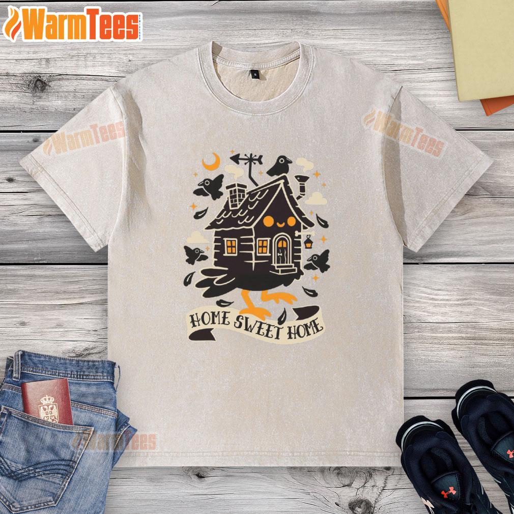 Cute Baba Yaga Sweet Home T-Shirt - Image 6