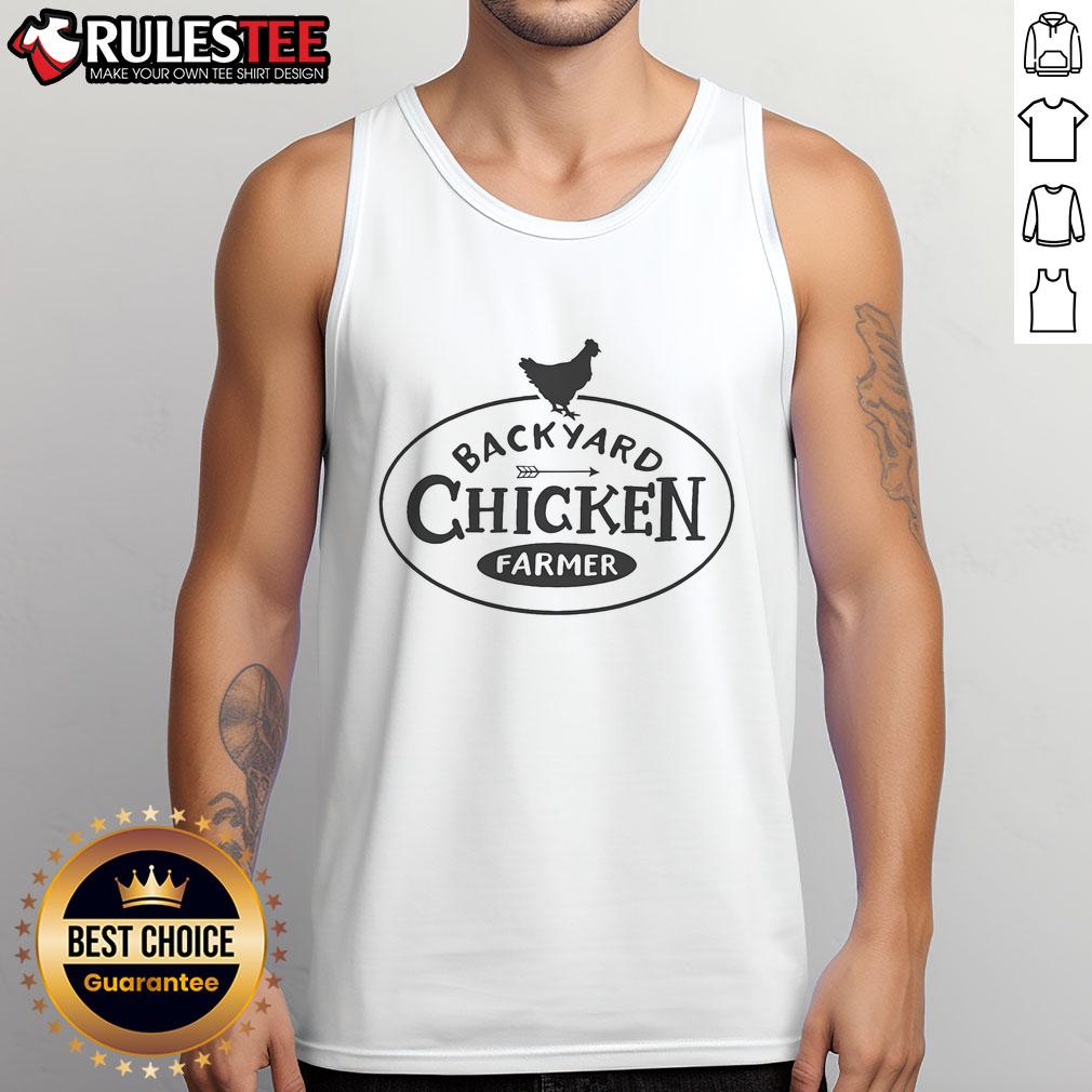 Cute Backyard Chicken Farmer Chicken Lover T-Shirt - Image 4