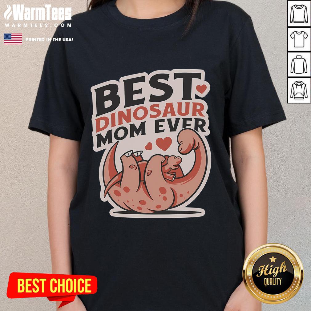 Cute Best Dinosaur Mom Ever Mamasaurus T-Shirt - Image 3